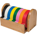 The Chenille Kraft Creativity Street Wood Masking Tape Holder, Brown, CKC3861