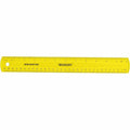 Acme United Westcott Shatterproof Ruler, Translucent Assorted, ACM14381