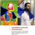 Tenacious Ergodyne Chill-Its 6602 Evaporative Cooling Towel, Blue, EGO12420