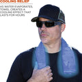 Tenacious Ergodyne Chill-Its 6602 Evaporative Cooling Towel, Blue, EGO12420