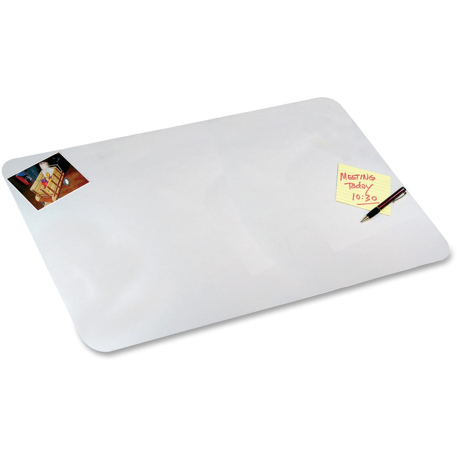 Artistic Eco-Clear Antimicrobial Desk Pads, Eco-Poly, 36" x 20", Anti-bacterial, AOP7060