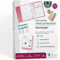 C-Line Poly Top-loading Sheet Protectors, Clear, 8 1/2" Width x 11" Length, 100 / Box, CLI62023