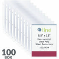 C-Line Poly Top-loading Sheet Protectors, Clear, 8 1/2" Width x 11" Length, 100 / Box, CLI62023
