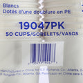 Genuine Joe 12 oz Disposable Hot Cups, White, 50 / Pack, GJO19047