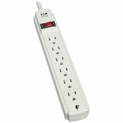 Eaton Tripp Lite series Power It! Power Strip with 6 Outlets and 15-ft. Cord, White, /BX 6BX/CT — view 1
