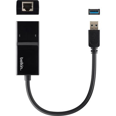 Belkin USB 3.0 to Gigabit Ethernet Adapter, BLKB2B048