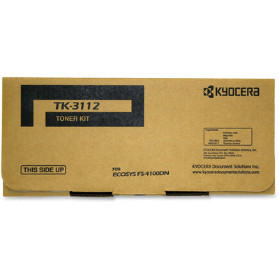 Kyocera Original Laser Toner Cartridge - Black -, KYOTK3112