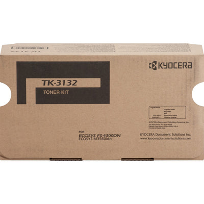 Kyocera Original Standard Yield Laser Toner Cartridge - Black -, KYOTK3132
