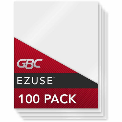 ACCO GBC Fusion EZUse Laminating Pouches, Clear, 100 / Box, GBC3200715