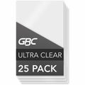 ACCO GBC UltraClear Thermal Laminating Pouches, 25 / Pack, GBC3202002