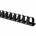 ACCO GBC CombBind Binding Spines, Black, 8 1/2" Width x 11" Length, 100 / Box, GBC4000104
