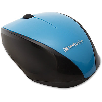 Verbatim America Wireless Multi-trac LED Optical Mouse, Blue, VER97993