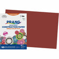 Dixon Ticonderoga Prang Construction Paper, Red, 1 Pack, PAC6107