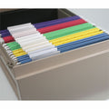 Smead 1/3 Tab Cut Letter Recycled Hanging Folder, Yellow, 8 1/2" Width x 11" Length, 25 / Box, SMD64020