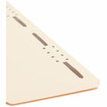 Smead 1/3 Tab Cut Legal Recycled Fastener Folder, Manila, 8 1/2" Width x 14" Length, 50 / Box, SMD19600