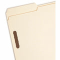 Smead 1/3 Tab Cut Legal Recycled Fastener Folder, Manila, 8 1/2" Width x 14" Length, 50 / Box, SMD19600
