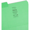Smead SuperTab 1/3 Tab Cut Letter Recycled Top Tab File Folder, Yellow, 8 1/2" Width x 11" Length, 24 / Pack, SMD10480