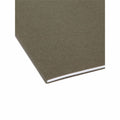 Smead FasTab 1/3 Tab Cut Letter Recycled Hanging Folder, Standard Green, 8 1/2" Width x 11" Length, 20 / Box, SMD64037