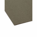 Smead FasTab 1/3 Tab Cut Letter Recycled Hanging Folder, Standard Green, 8 1/2" Width x 11" Length, 20 / Box, SMD64037