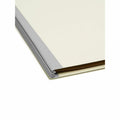 Smead 2/5 Tab Cut Legal Recycled Classification Folder, Green, 8 1/2" Width x 14" Length, 10 / Box, SMD19093
