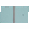 Smead 1/3 Tab Cut Letter Recycled Fastener Folder, Blue, 8 1/2" Width x 11" Length, 25 / Box, SMD15001