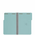 Smead 1/3 Tab Cut Legal Recycled Fastener Folder, Blue, 9 1/2" Width x 14 5/8" Length, 25 / Box, SMD20001