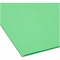 Smead FasTab 1/3 Tab Cut Letter Recycled Hanging Folder, Red, 8 1/2" Width x 11" Length, 18 / Box, SMD64031