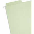 Smead FasTab 1/3 Tab Cut Letter Recycled Hanging Folder, Moss, 8 1/2" Width x 11" Length, 20 / Box, SMD64032