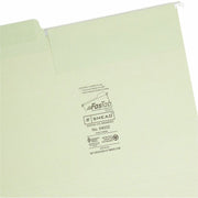 Smead FasTab 1/3 Tab Cut Letter Recycled Hanging Folder, 1 Box