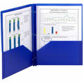 Smead Letter Pocket Folder, Blue, 8 1/2" Width x 11" Length, 25 / Box, SMD87726