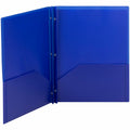 Smead Letter Pocket Folder, Blue, 8 1/2" Width x 11" Length, 25 / Box, SMD87726