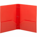 Smead Letter Pocket Folder, Red, 8 1/2" Width x 11" Length, 25 / Box, SMD87727