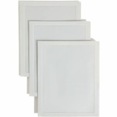 Smead Letter Pocket Folder, Oyster, 8 1/2" Width x 11" Length, 5 / Pack, SMD87706