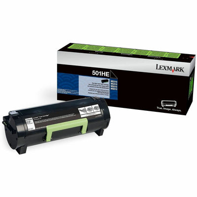 Xerox Lexmark Unison Original High Yield Laser Toner Cartridge - Return Program - Black Pack, LEX50F1H0E