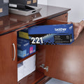 Brother TN221BK Original Standard Yield Laser Toner Cartridge - Black -, BRTTN221BK