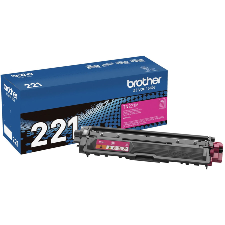 Brother Original Standard Yield Laser Toner Cartridge - Magenta -, /BX 4BX/CT — view 1