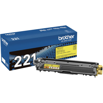 Brother TN221Y Original Standard Yield Laser Toner Cartridge - Yellow -, BRTTN221Y