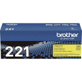 Brother TN221Y Original Standard Yield Laser Toner Cartridge - Yellow -, BRTTN221Y