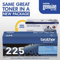 Brother TN225C Original High Yield Laser Toner Cartridge - Cyan -, BRTTN225C