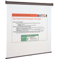 ACCO Quartet Manual Projection Screen, QRT684S