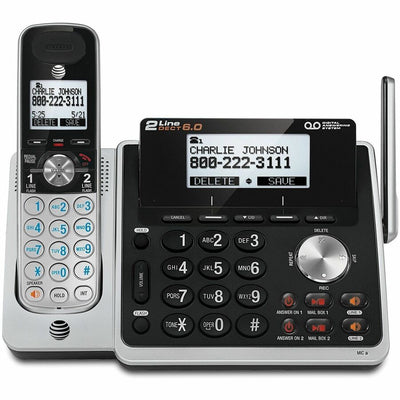 VTech AT&T DECT 6.0 1.90 GHz Cordless Phone, /BX 2BX/CT 96CT/PL — view 1