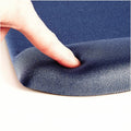 Fellowes PlushTouch Microban Mouse Pad Wrist Rest, Blue, FEL9287301