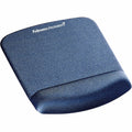 Fellowes PlushTouch Microban Mouse Pad Wrist Rest, Blue, FEL9287301