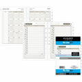 ACCO At-A-Glance Daily Planner One Page Per Day Refill, Loose-Leaf, Desk Size, White, 5 1/2", AAG481125