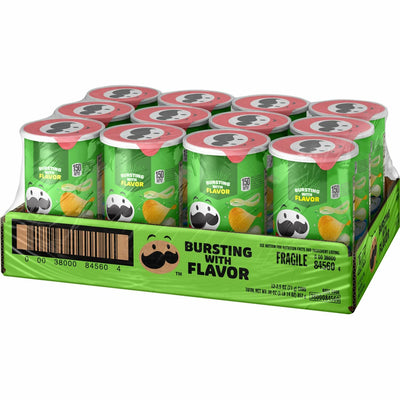 Kellanova Pringles Keebler Sour Cream & Onion Potato Crisps, 12 / Carton, KEB84560