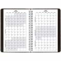 Dominion Blueline Blueline Weekly Academic Planner, Black, 5", REDCA101BLK