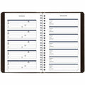 Dominion Blueline Blueline Weekly Academic Planner, Black, 5", REDCA101BLK