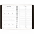 Dominion Blueline Blueline Weekly Academic Planner, Black, 5", REDCA101BLK