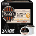 Keurig Dr Pepper . Tully's K-Cup, Pod Hawaiian Blend Keurig Single-Serve K-Cup Pods, Medium Roast Coffee, 24 Count, 24 / Box, GMT6606