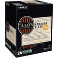 Keurig Dr Pepper . Tully's K-Cup, Pod Hawaiian Blend Keurig Single-Serve K-Cup Pods, Medium Roast Coffee, 24 Count, 24 / Box, GMT6606